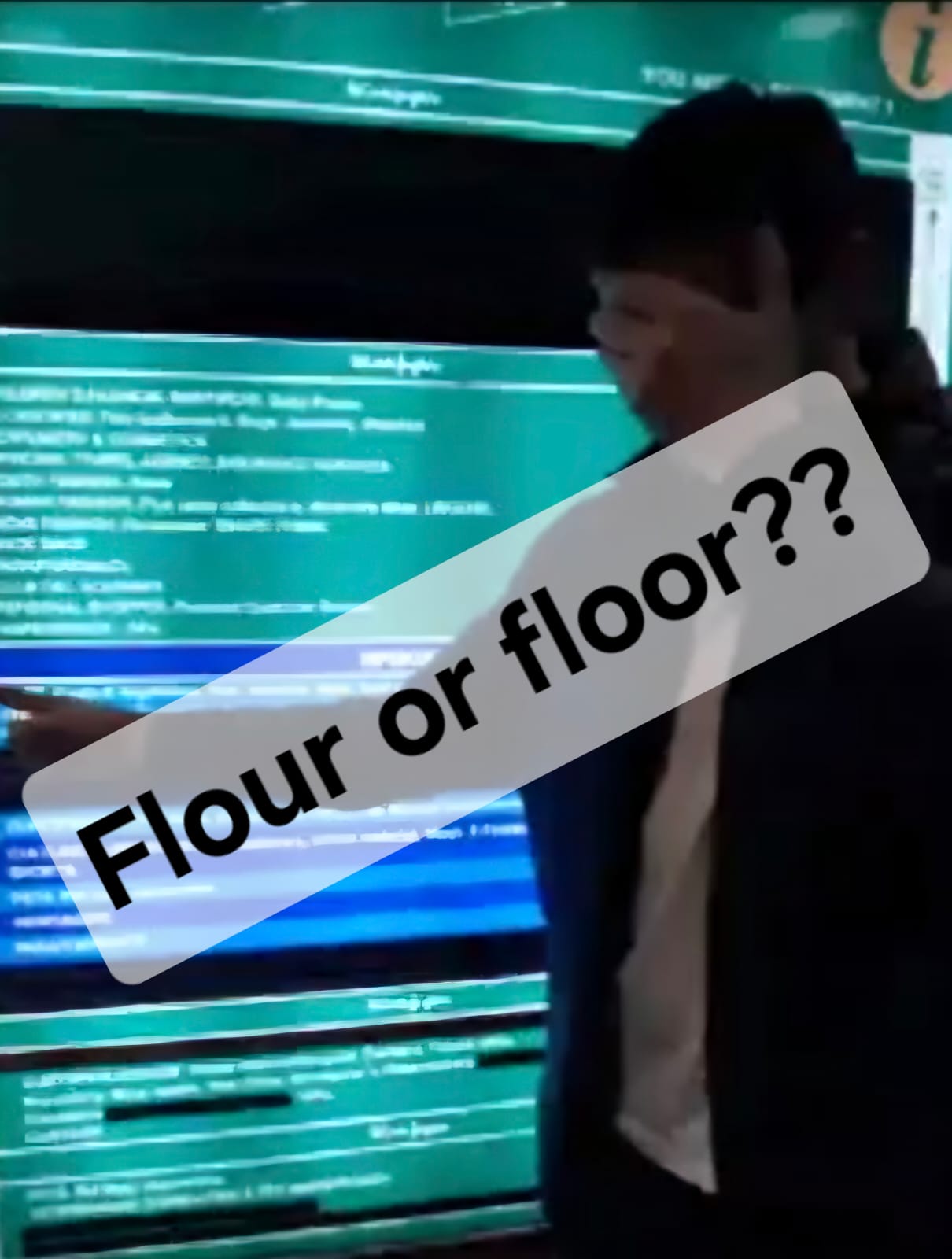 Flour-or-floor?